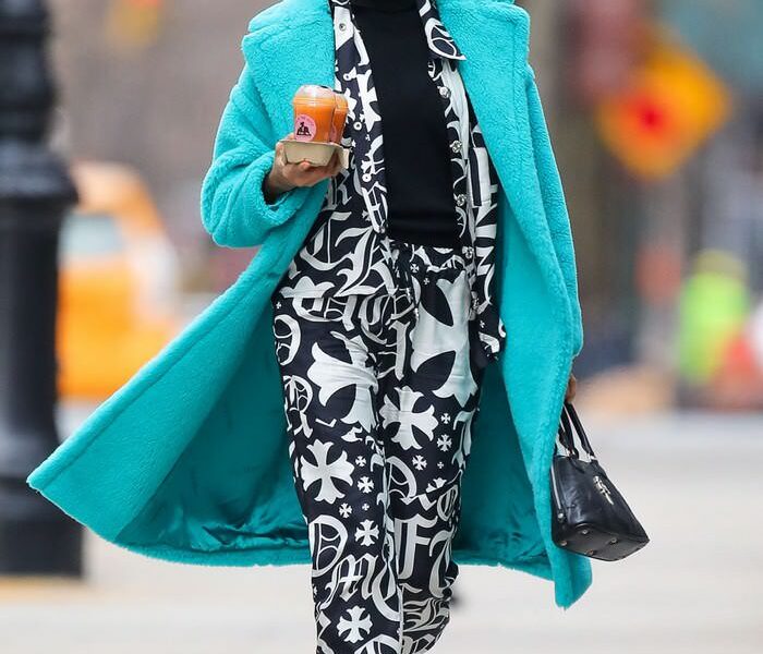 Irina Shayk Showing her Impressive Street Style in New York City
