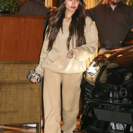 Madison Beer Out for Dinner at the Sunset Tower Hotel