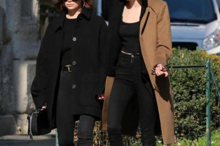 Cara Delevingne Out With Girlfriend Ashley Benson for Shopping in Milan