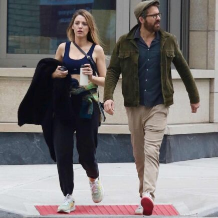 Blake Lively Wore a Sports Bra as She Walked with Ryan Reynolds After Gym