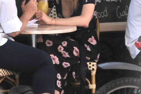 Emma Watson Wore a Stunning Maxi Dress on a Coffee Date with her Friend