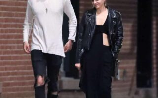 Emma Watson Looks Chic in an Edgy All-black Outfit for a Night Out in NY