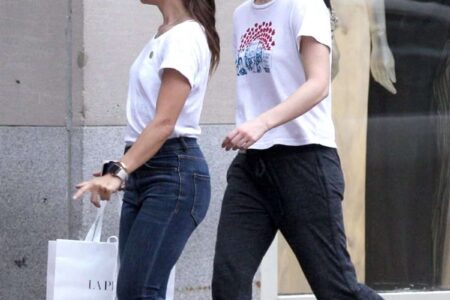 Emma Watson Shops for Luxury Lingerie with a Friend in Boston