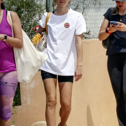 Emma Watson Looked Gorgeous while Out with a Group of Friends in Ibiza