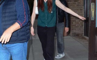 Sophie Turner Was Spotted Leaving the Greenwich Hotel in Tribeca