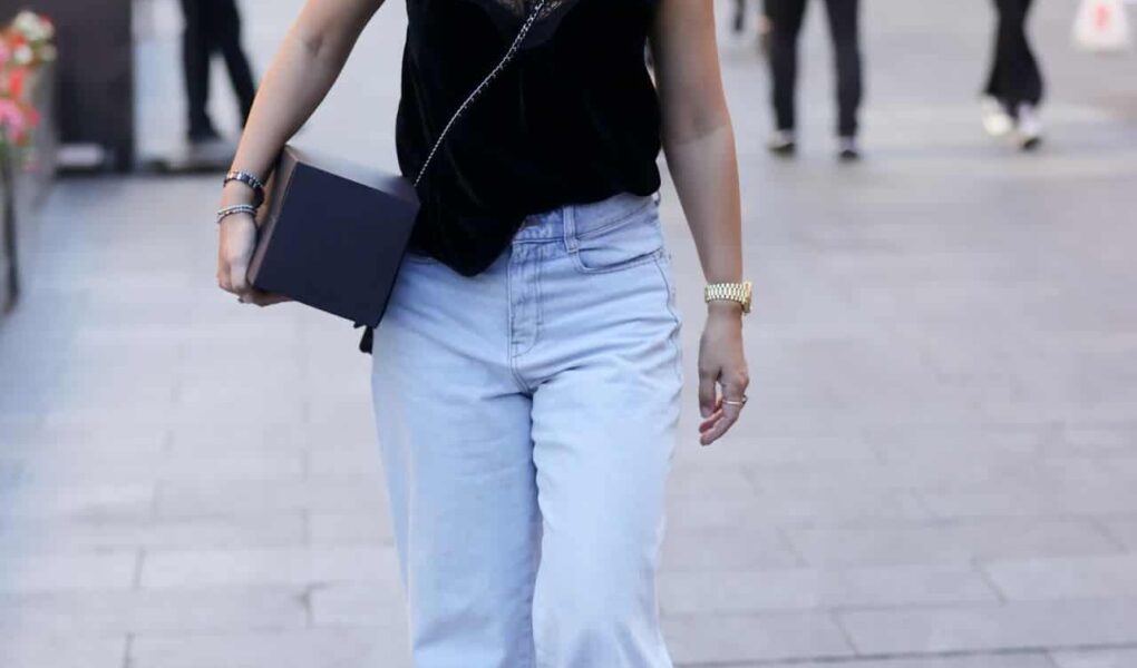 Myleene Klass Out in London Rocking Street Style – 9/26/2021