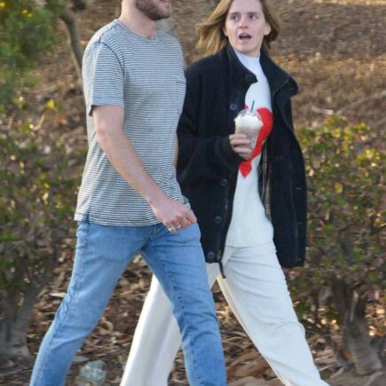 Emma Watson and Leo Robinton Go for a Stroll in LA