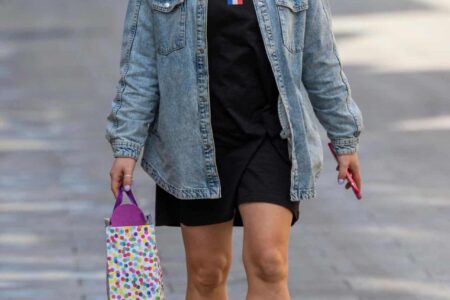 Sian Welby Looks Cozy while Running Errands in London