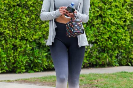 Eiza Gonzalez Looks Chic in Workout Outfit in West Hollywood