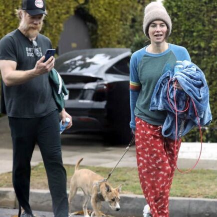 Lena Headey is Smiling While She Leaves Gym With her Boyfriend