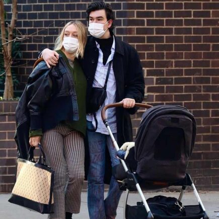 Chloe Sevigny and Sinisa Mackovic Go for a Stroll in NYC with Their Son Vanja