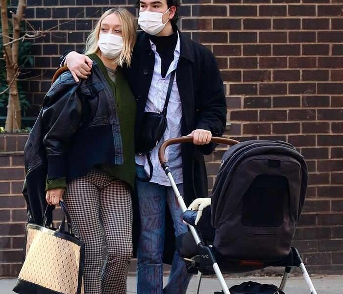 Chloe Sevigny and Sinisa Mackovic Go for a Stroll in NYC with Their Son Vanja