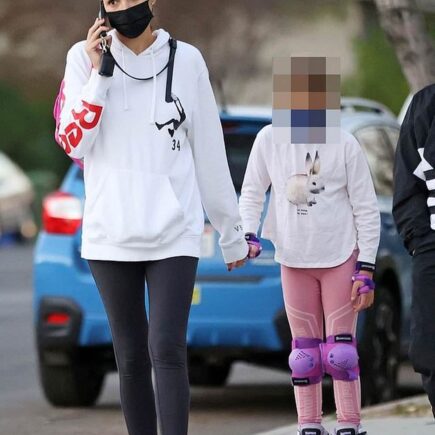 Gal Gadot Rocks a Sporty Style in Studio City with her Daughter