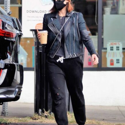 Kate Mara Looked Chic While She Stopped to Grab a Coffee in LA