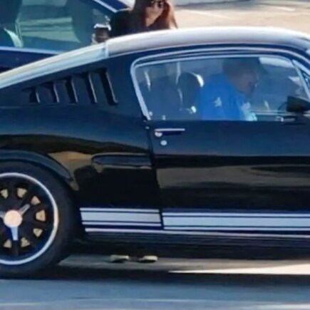 Dakota Johnson Goes for a Ride in her Mustang GT350 with Chris Martin