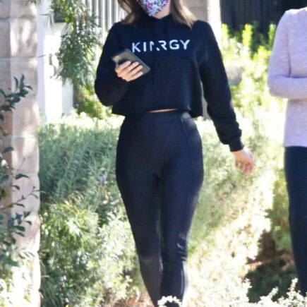 Julianne Hough Enjoys a Walk After She Filed for Divorce from Brooks Laich