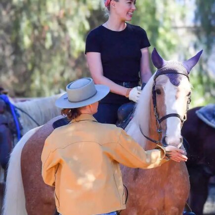 Amber Heard Enjoys with her GF on the Ranch while Petition Against Her is Growing