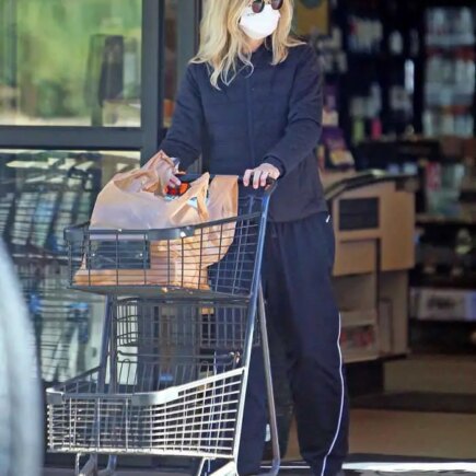 Meg Ryan Looks Sporty while Shopping in Santa Monica