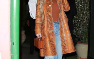 Kylie Jenner Stepped Out for Dinner with Friends in Santa Monica