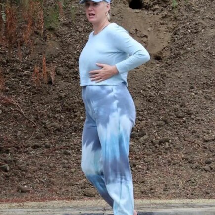 Katy Perry Enjoys a Stroll with her Beloved Dog on her 36th birthday