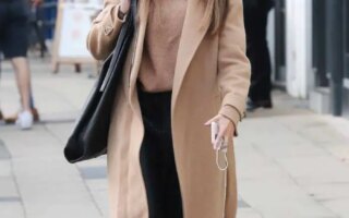 Michelle Keegan Nails a Chilly Autumnal Chic Look as She Heads Out for Lunch