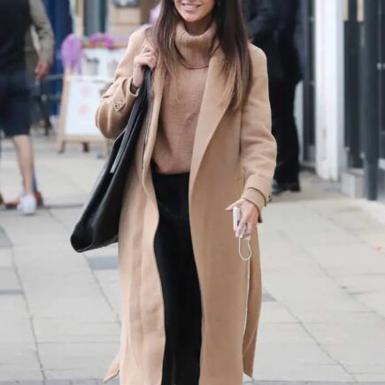 Michelle Keegan Nails a Chilly Autumnal Chic Look as She Heads Out for Lunch