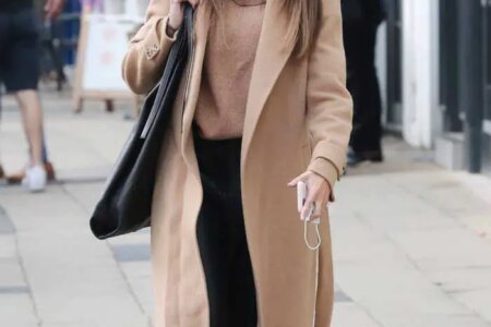 Michelle Keegan Nails a Chilly Autumnal Chic Look as She Heads Out for Lunch