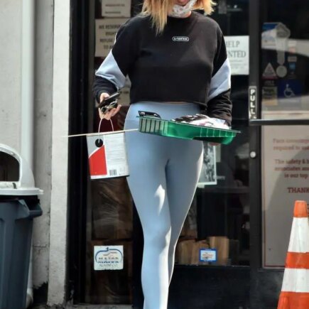 Ireland Baldwin Shows Off Her Fit Figure in Sports Outfit