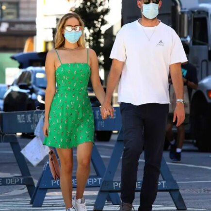 Jennifer Lawrence Holding Hands with Husband on a Romantic Stroll in Manhattan