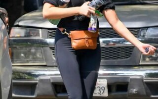 Elizabeth Olsen Displayed Her Figure While Leaving a Private Home Gym