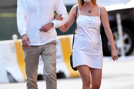 Jennifer Lawrence on a Romantic Stroll with Husband Cooke Maroney
