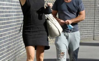 Phillipa Coan Emerged with her Husband Jude Law in London