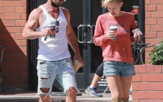 Nicky Whelan Stepped Out to Grab a Coffee and Meets Up with Frank Grillo