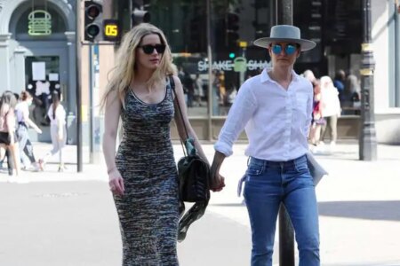 Amber Heard Walks with her GF After $1.3 Million Libel Trial with Johnny Depp
