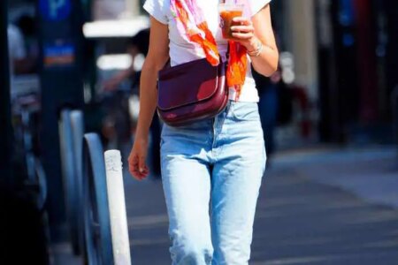 Katie Holmes Steps Out to Pick Up an Iced Coffee in NYC