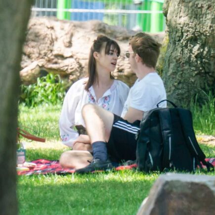 Daisy Edgar-Jones in the Park with her BF
