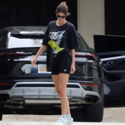 Kendall Jenner Skateboards With Gal Friends in LA