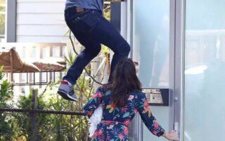 Ana de Armas Watch the Former Action Hero as He Tries to Impress Her