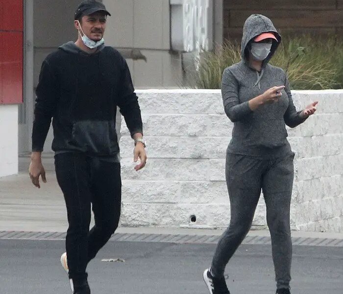 Katy Perry and Orlando Bloom Shopping For Supplies at Target in LA