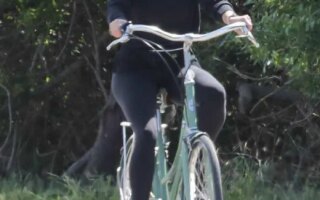 Reese Witherspoon Stays Active on a Bike Ride in Malibu