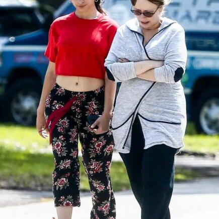 Camila Cabello Enjoys a Morning Walk With her Mom in Coral Gables