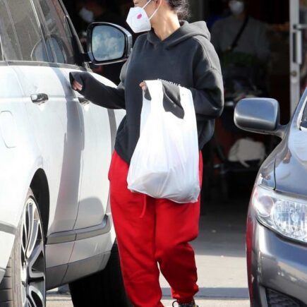 Christina Milian Shopping at the Farmer’s Market in LA