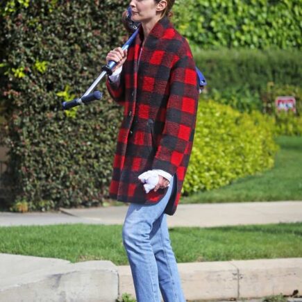 Cobie Smulders Out with Husband and Kids in LA