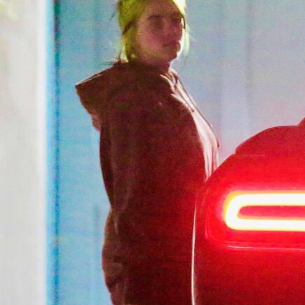 Billie Eilish Leaves her Brother’s Home Studio in LA