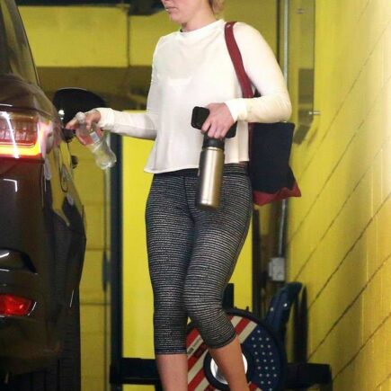 Lindsey Vonn Leaving a Gym in Beverly Hills