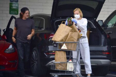 Diane Kruger and Norman Reedus in Grocery Shopping