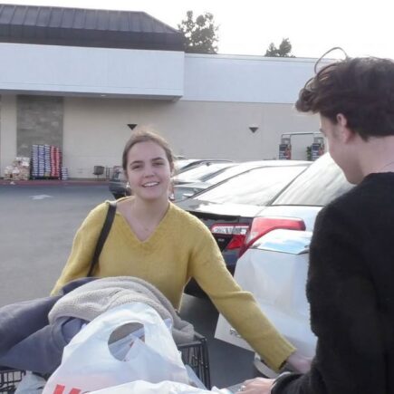 Bailee Madison in Grocery Shopping in Burbank