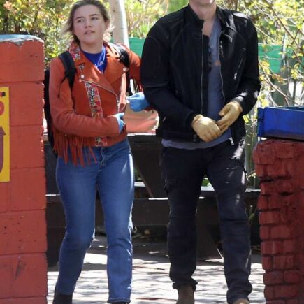 Florence Pugh and Zach Braff Out in Los Angeles