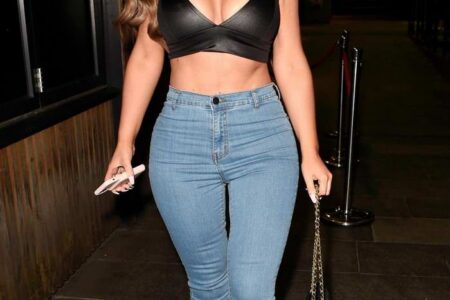 Holly Hagan Night Out at BLVD in Manchester