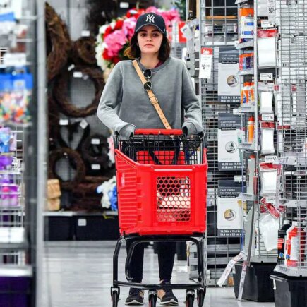 Lucy Hale Shop at the Michaels Store in Studio City